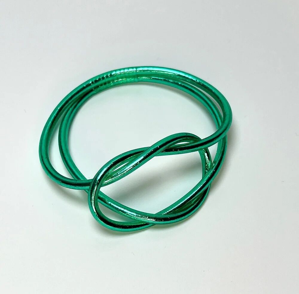 Bracciale Buddista Infinito Smeraldo