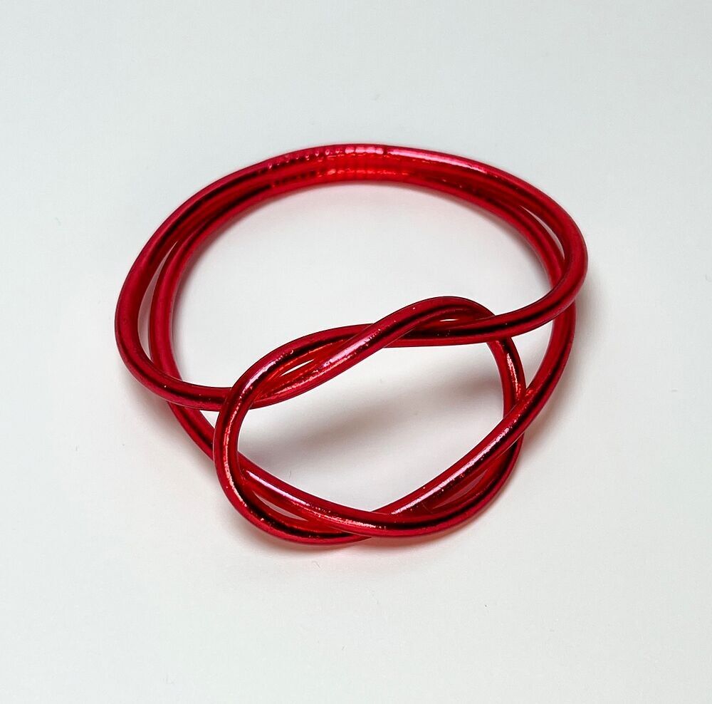 Bracelet Bouddhiste Infinity Rouge amour