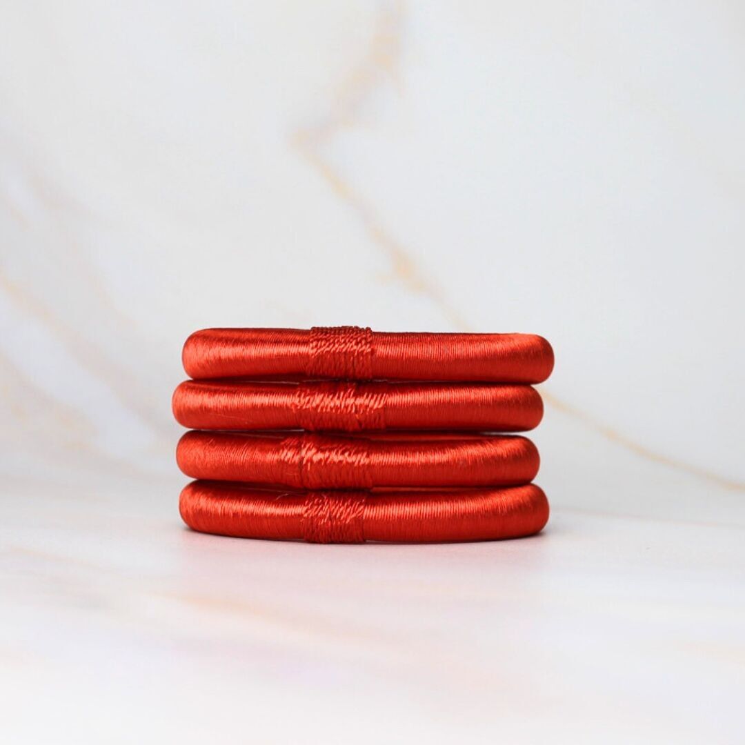 Bracciale marocchino Sabra Maxi Arancione