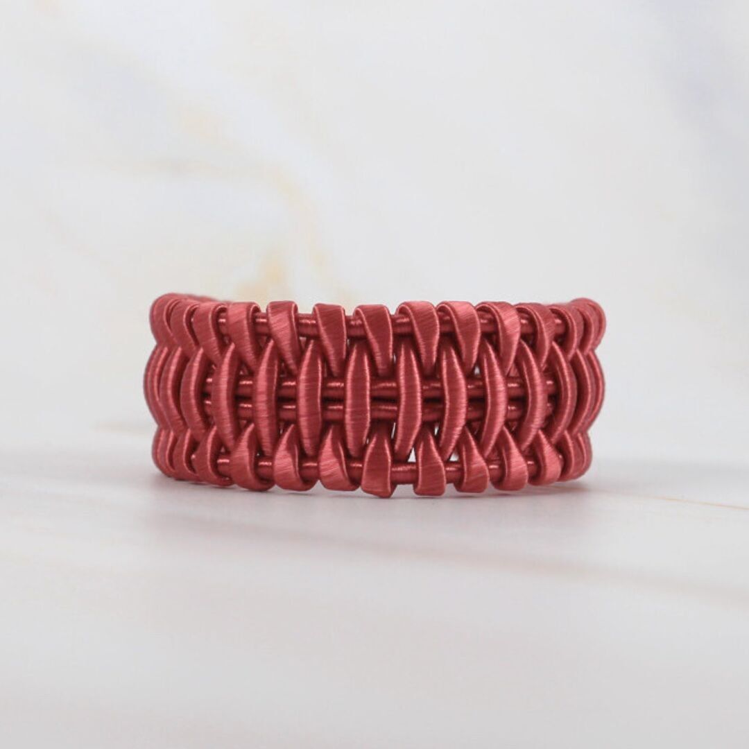 Manchette Noor Rose Framboise