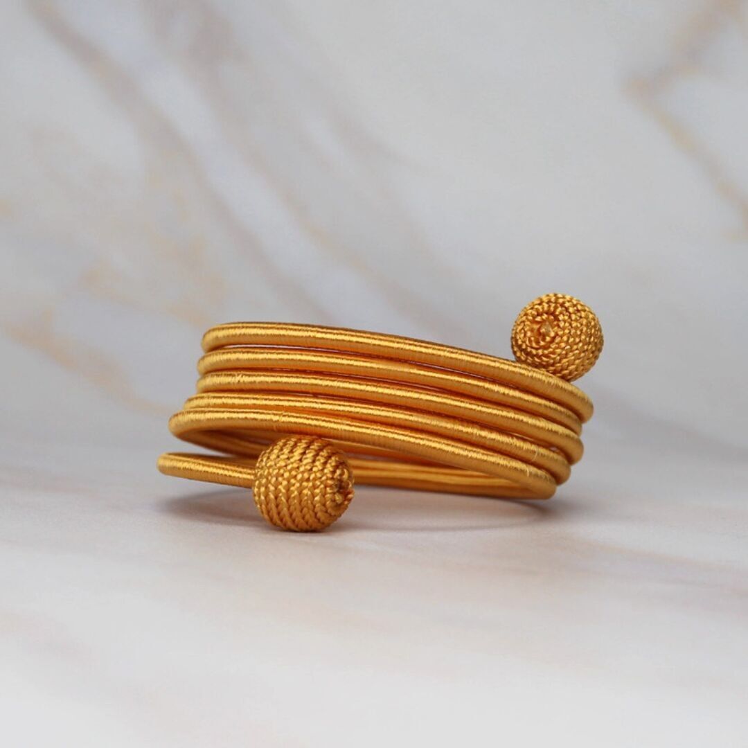 Bracciale Marocchino Halazouni Giallo Zafferano