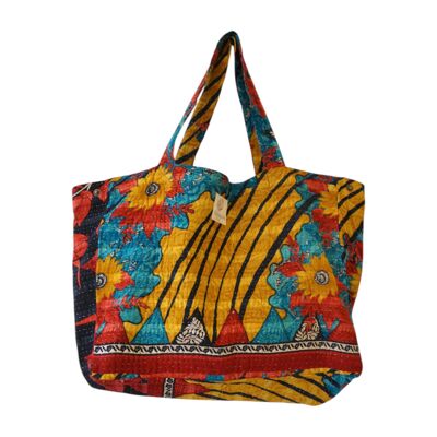 Kantha Tote Bag No. 834
