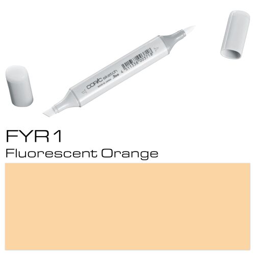 COPIC Sketch Coloured Marker Pen - (FYG-2) Fluorescent Dull Yellow Green, For Art & Crafts, Colouring, Graphics, Highlighter, Design, Anime, Professional & Beginners, Art Supplies & Colouring Books
