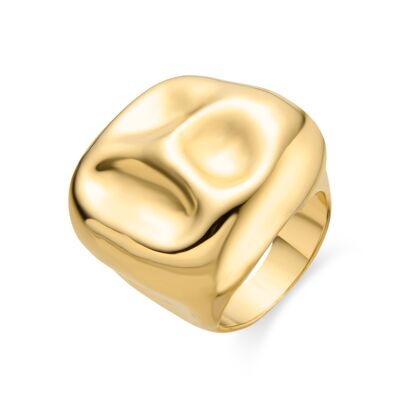 Anello Luxenter rifinito in oro giallo 18 carati - Fioak