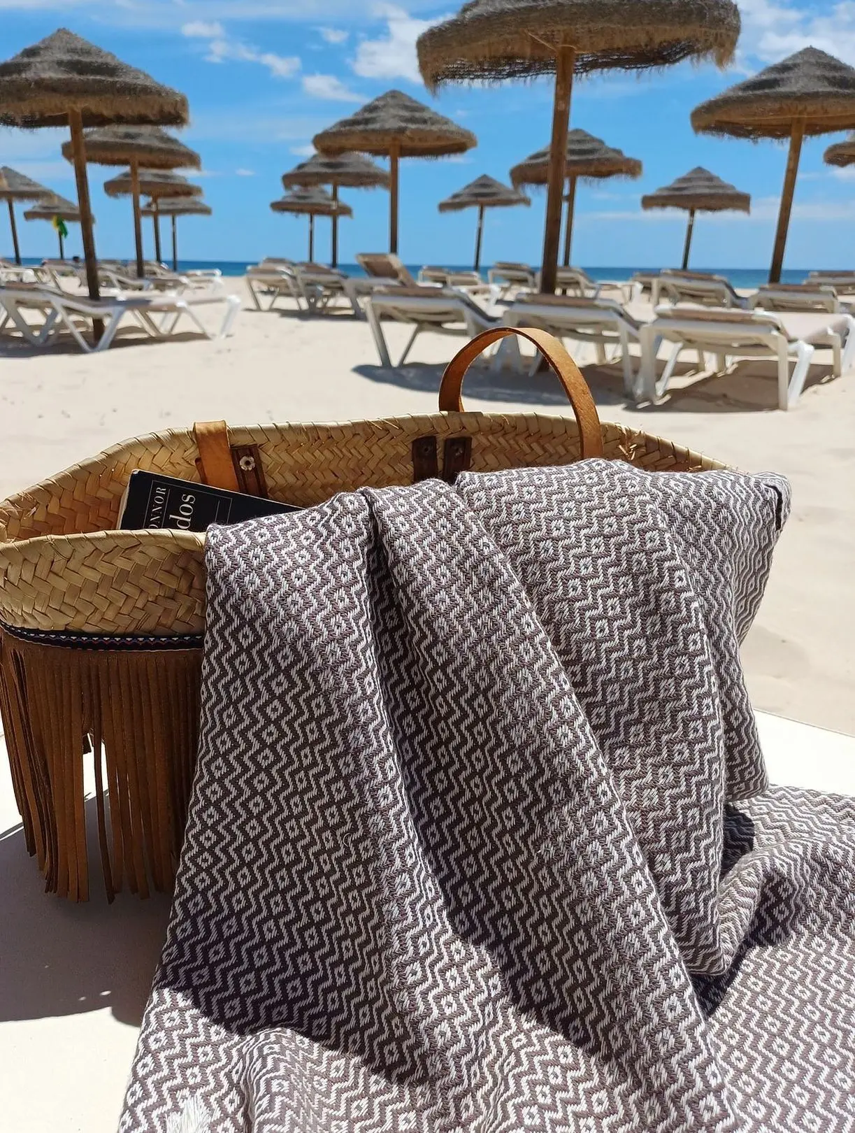 Buy wholesale Fouta playa Ronda Terracota 100% Algodón Oeko-Tex ...