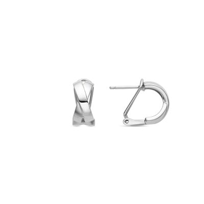 Orecchini Luxenter in argento Sterling 925 con finitura rodio - Queen