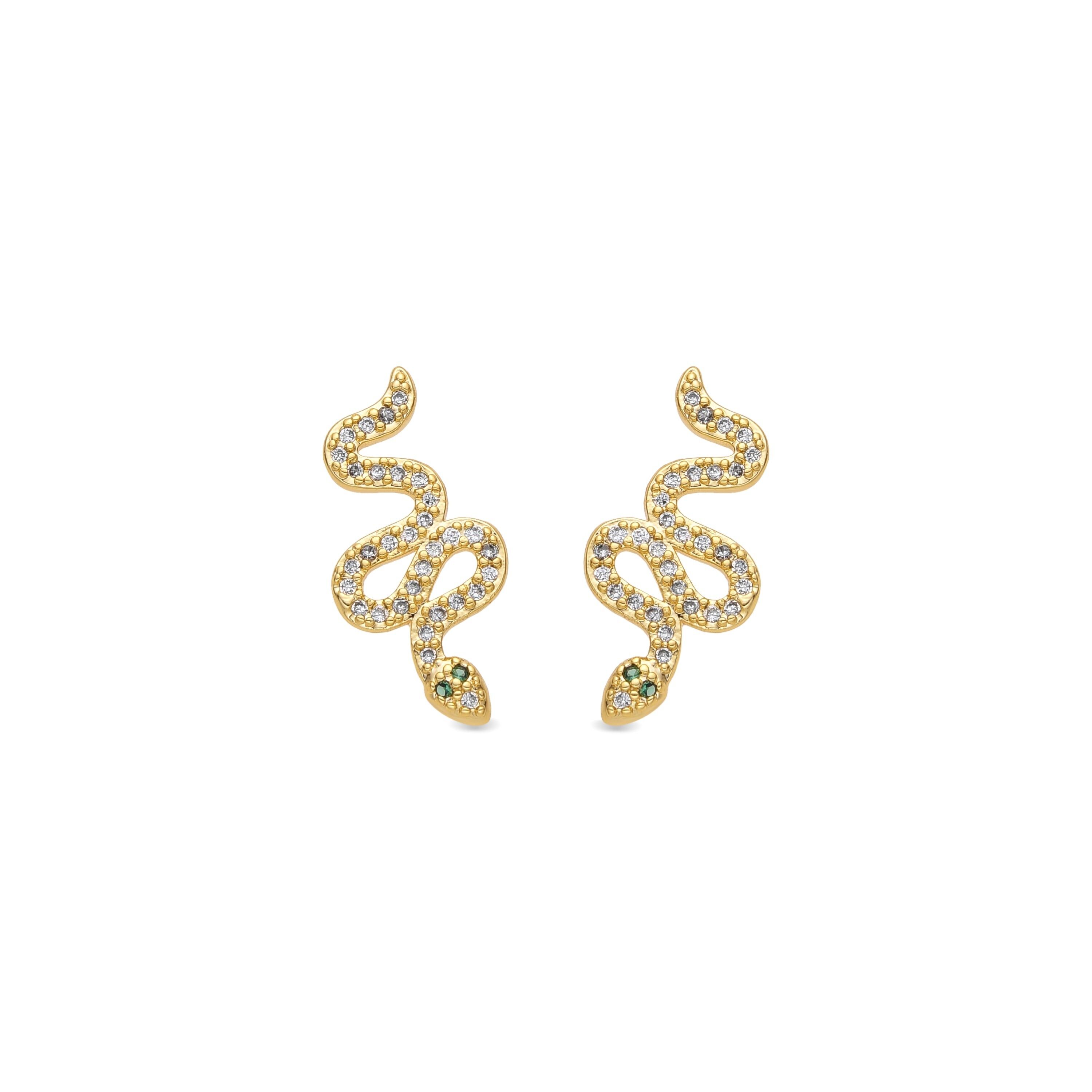 Orecchini Luxenter Norra finitura oro 18k