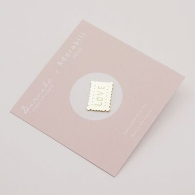 Petit Beurre x Barnabé loves coffee pin - made in France