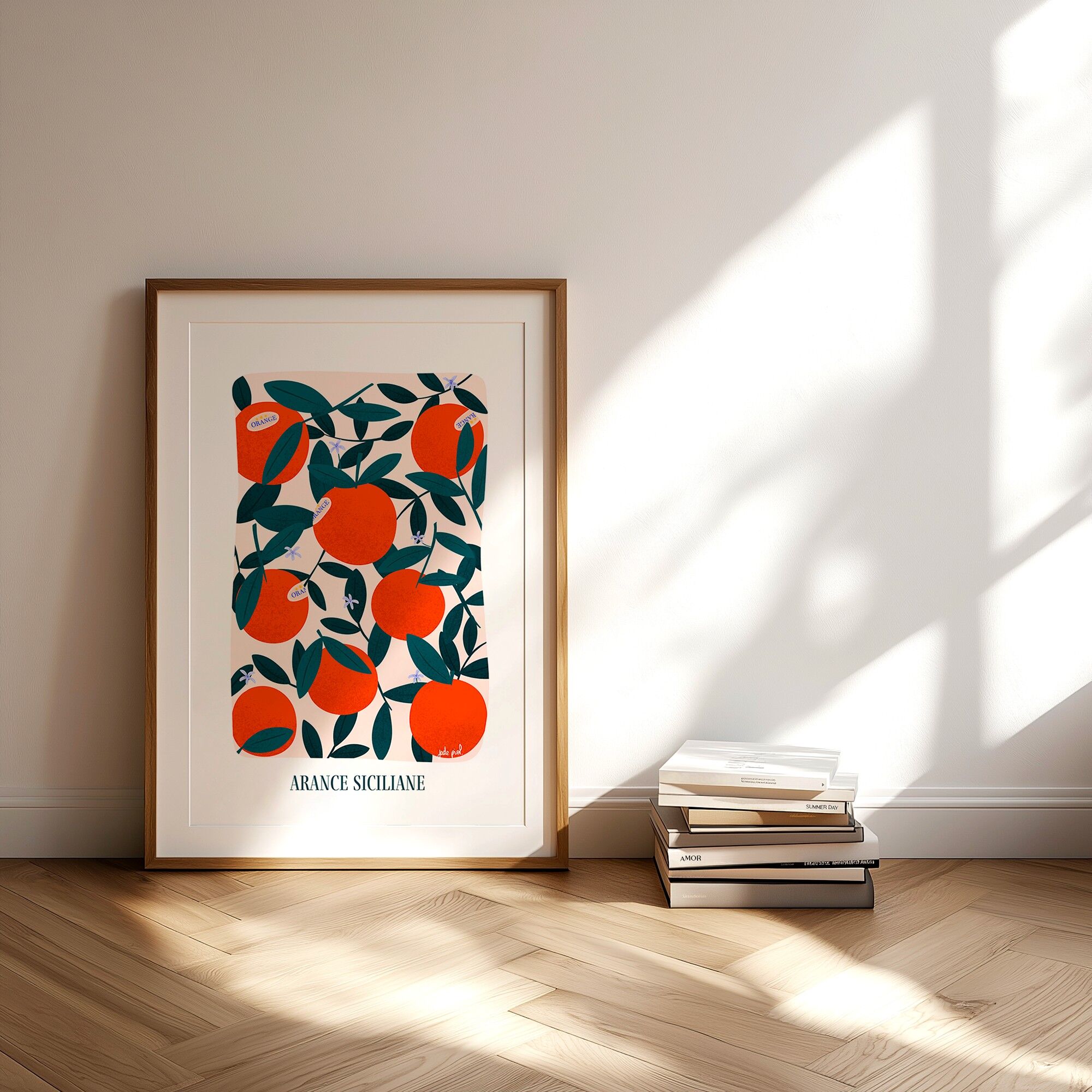 Cartolina Frutta - Arance 10x15cm (A6)