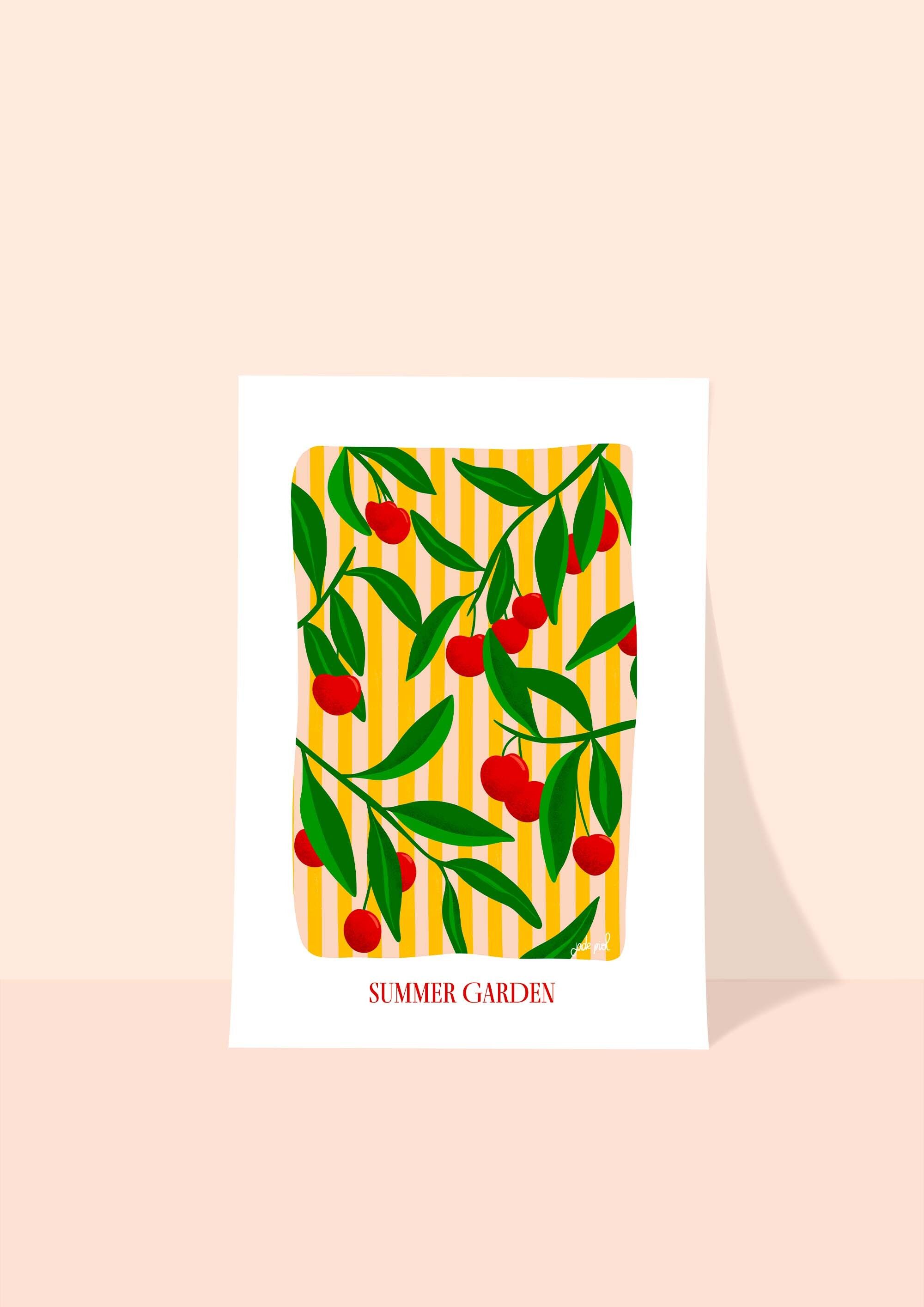 Poster Frutta - Ciliegie 42x59,4cm (A2)