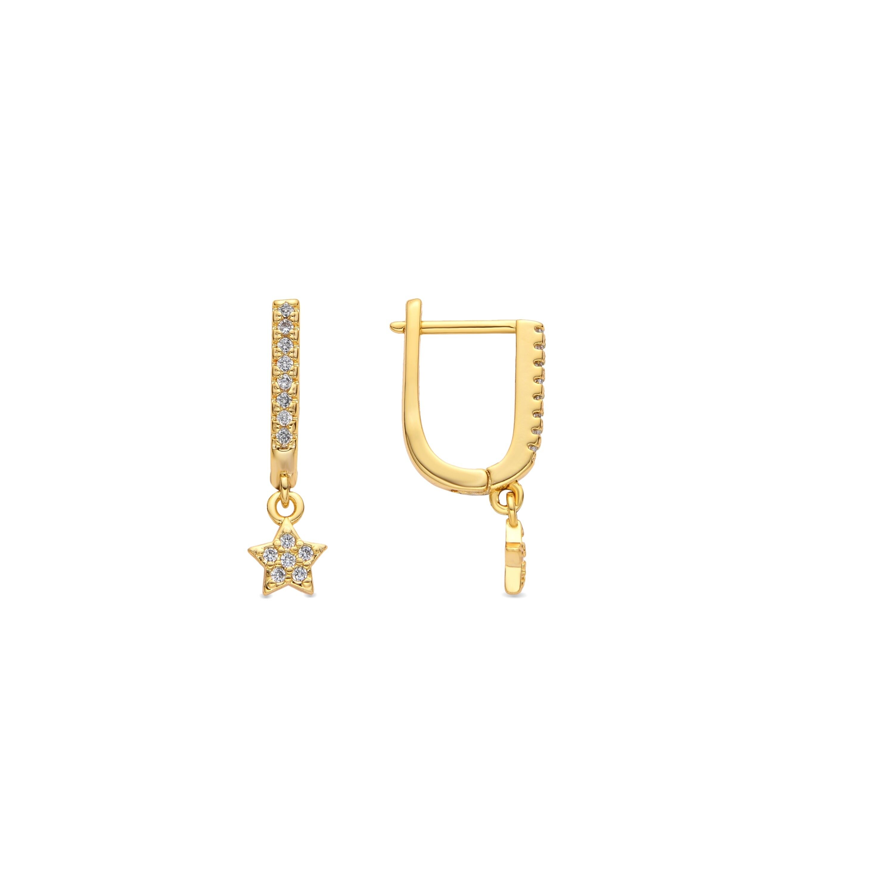 Orecchini Luxenter Sasai finitura oro 18k