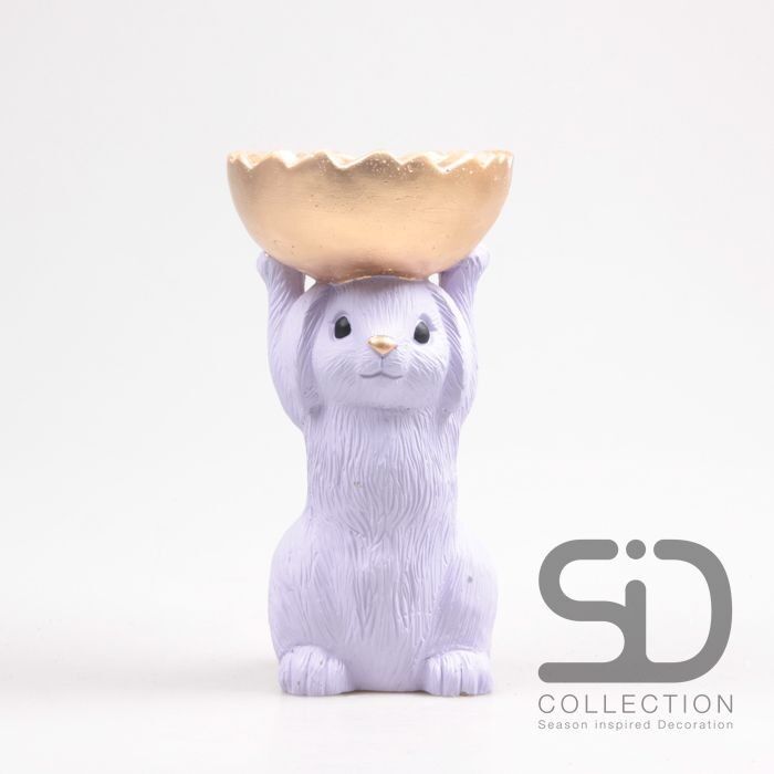 Ciotola coniglietto viola carina