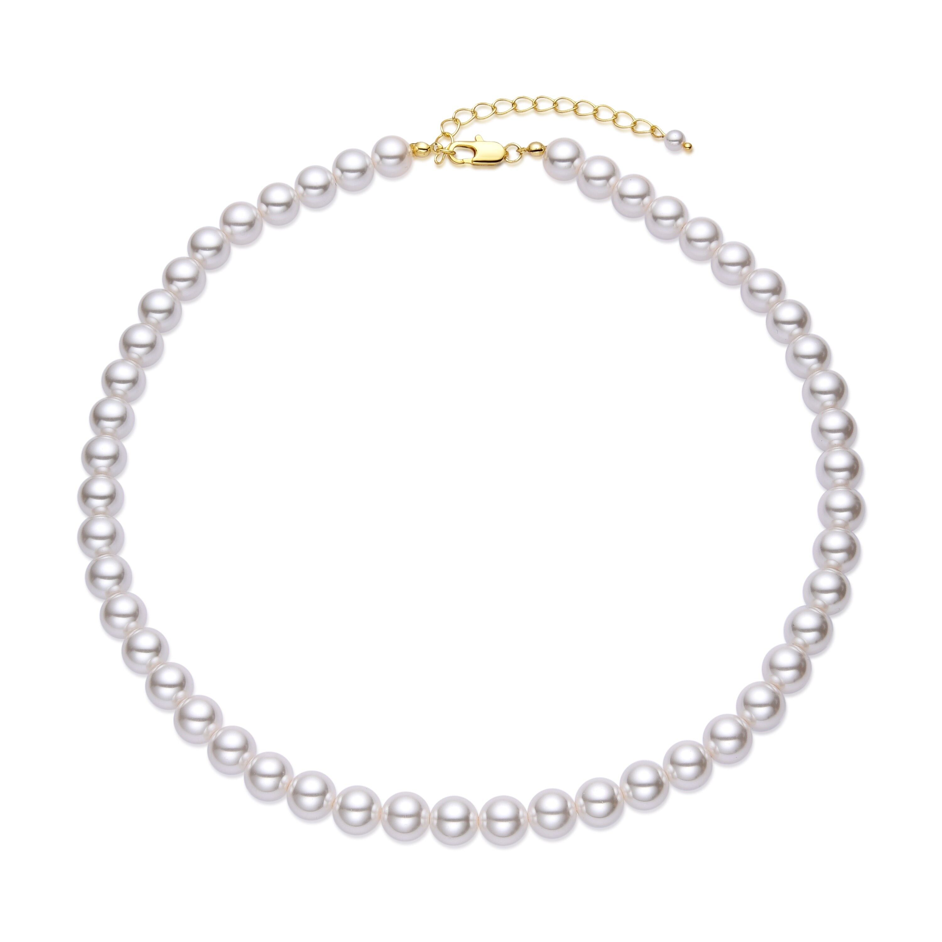 Luxenter Jamel necklace 18k yellow gold finish