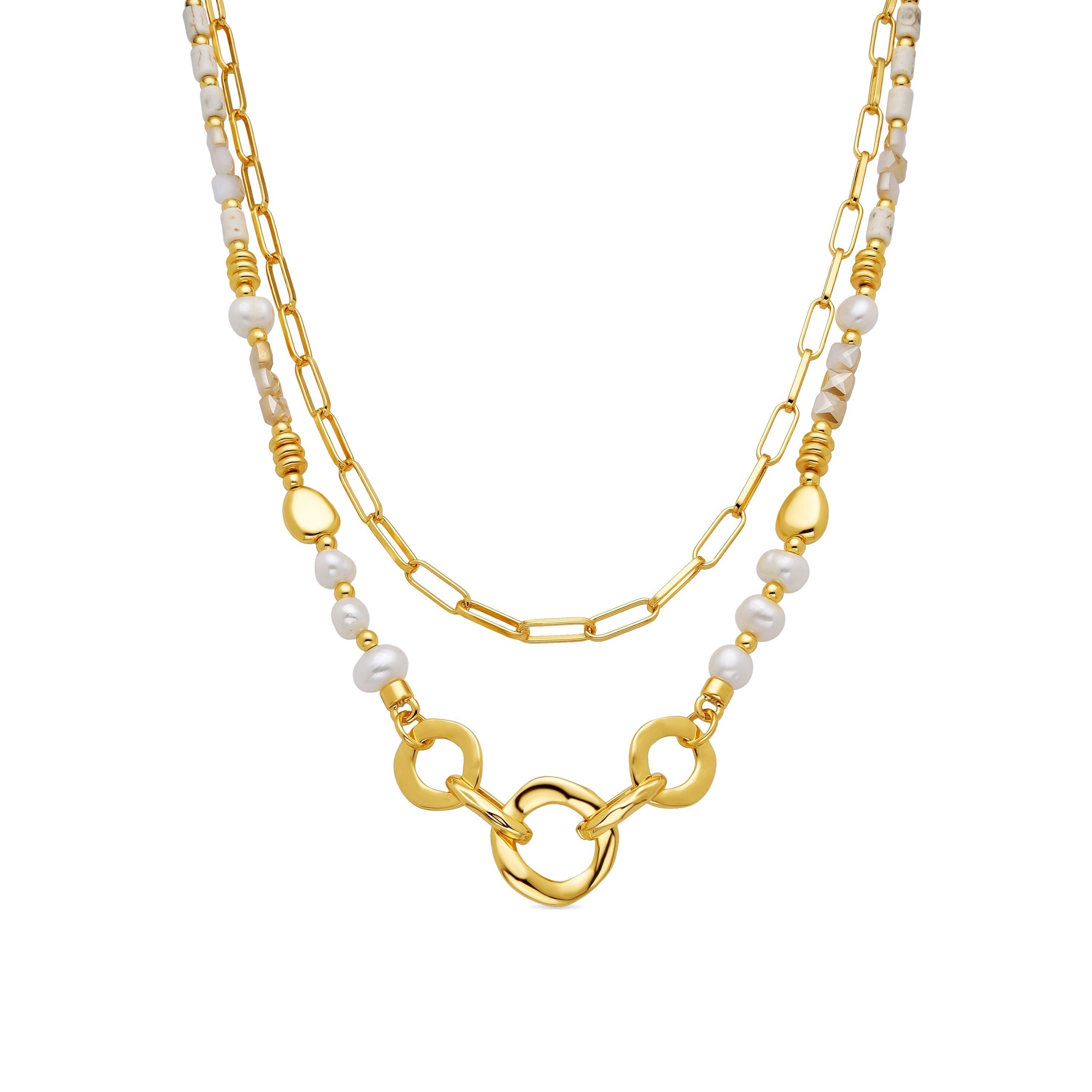 Collana Luxenter Diriki finitura oro 18k