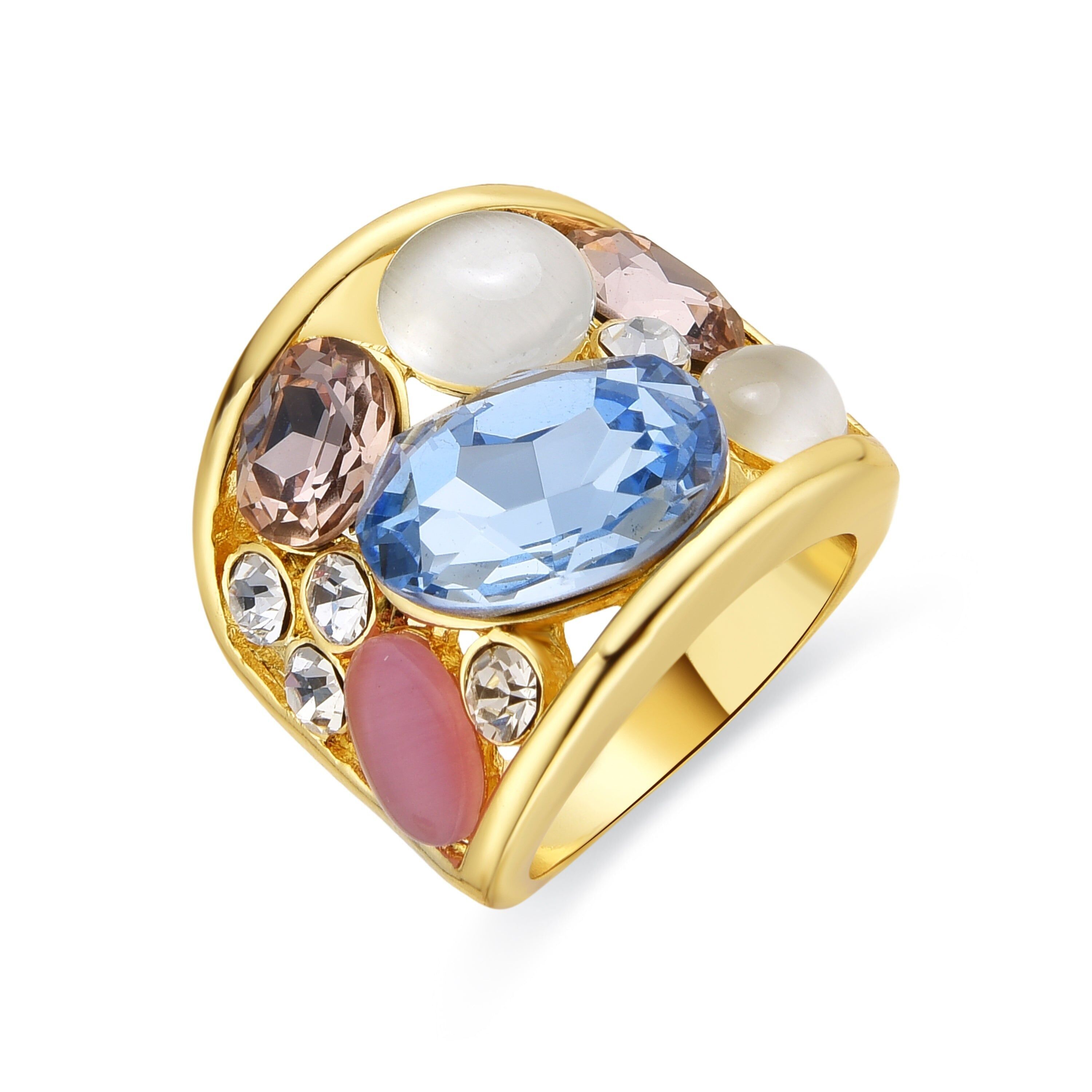 Anello Luxenter Sionu finitura oro 18k