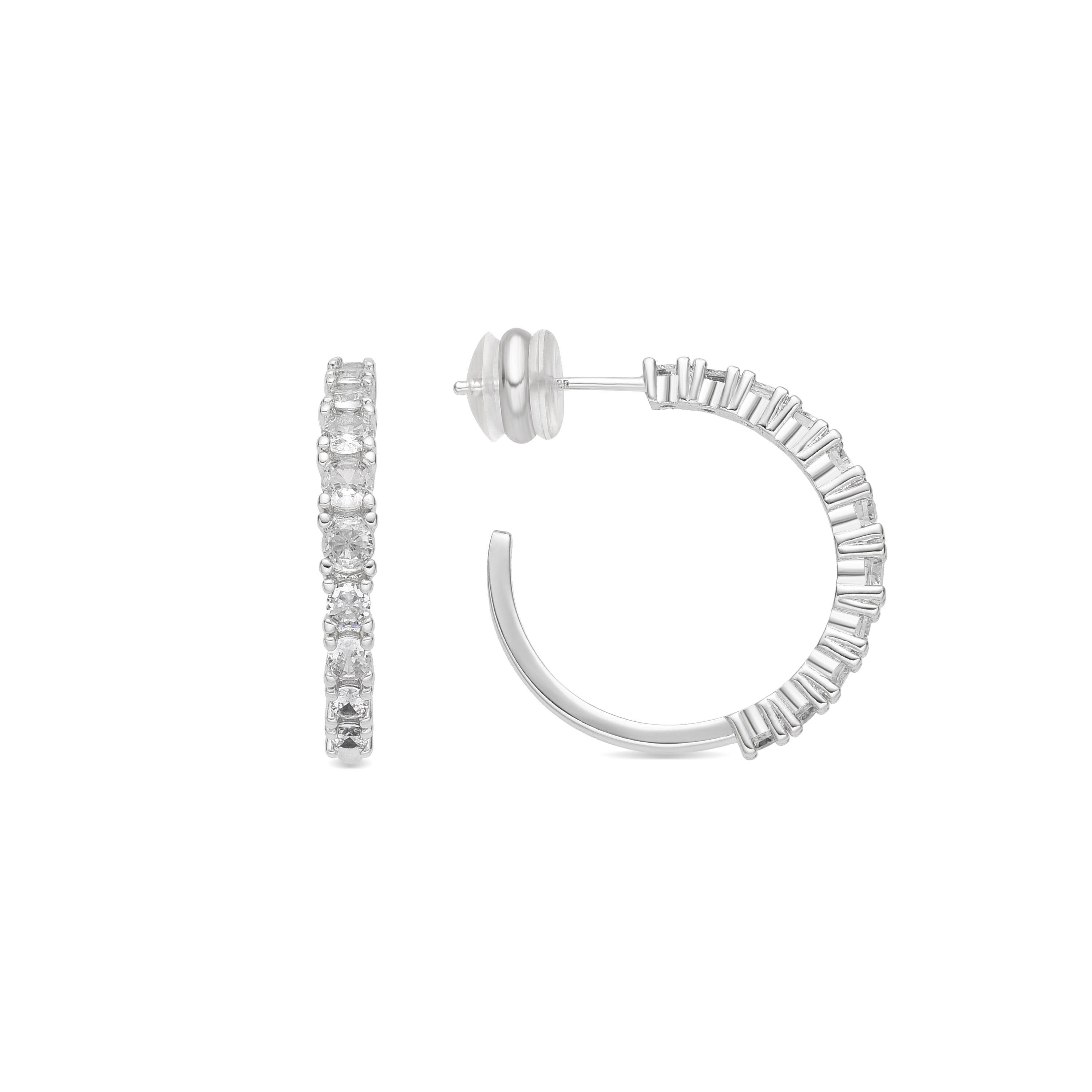 Orecchini Luxenter Remil finitura argento