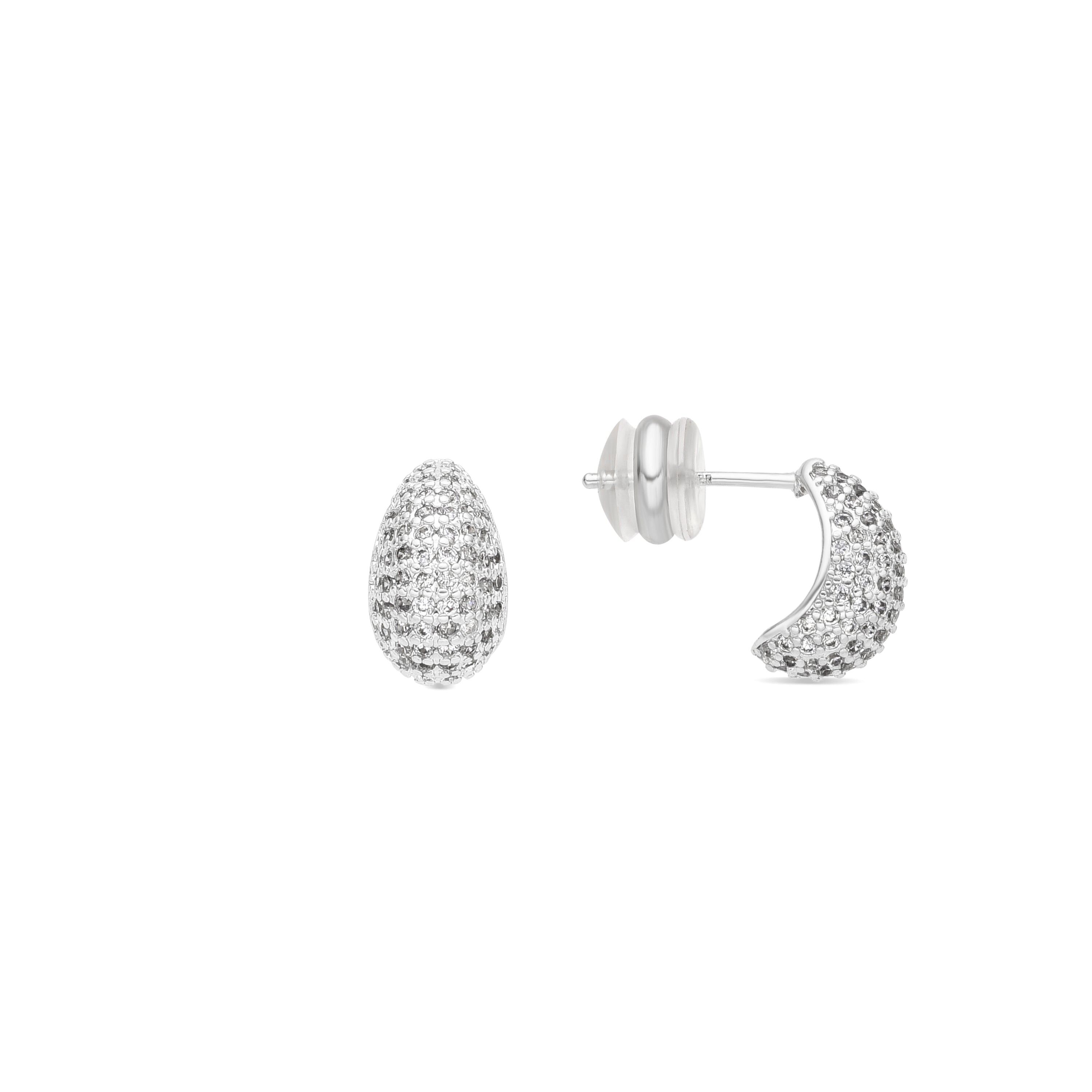 Orecchini Kincon Luxenter finitura argento