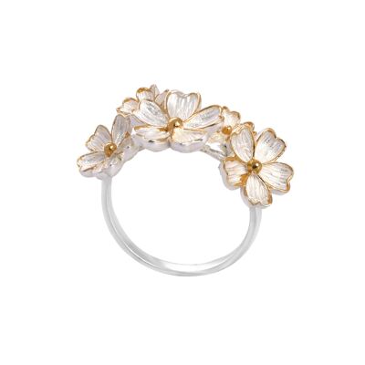 Anello Minerva Argento Bianco