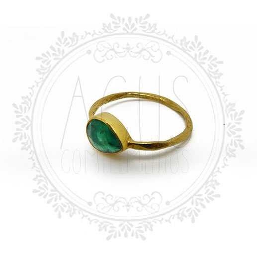 Anello Jean verde