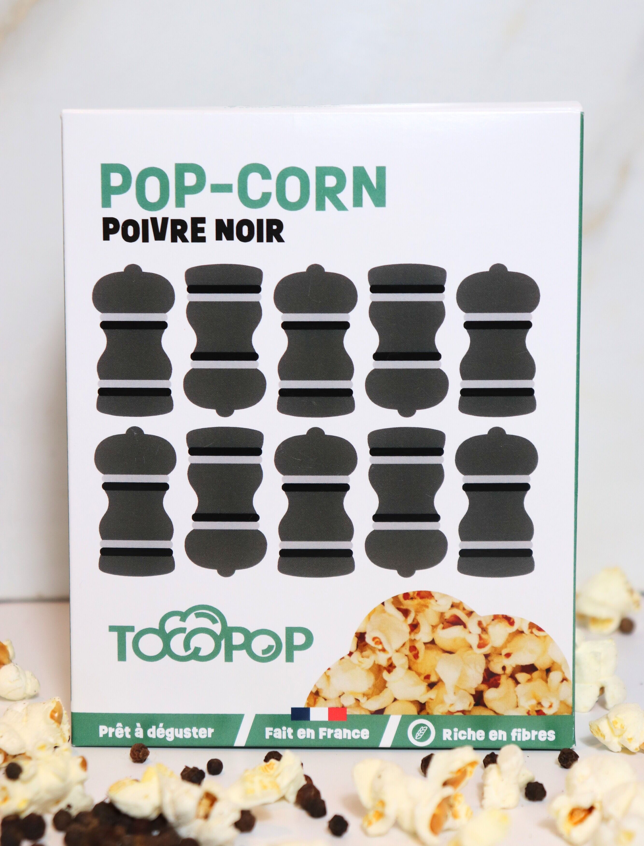 Popcorn al pepe nero