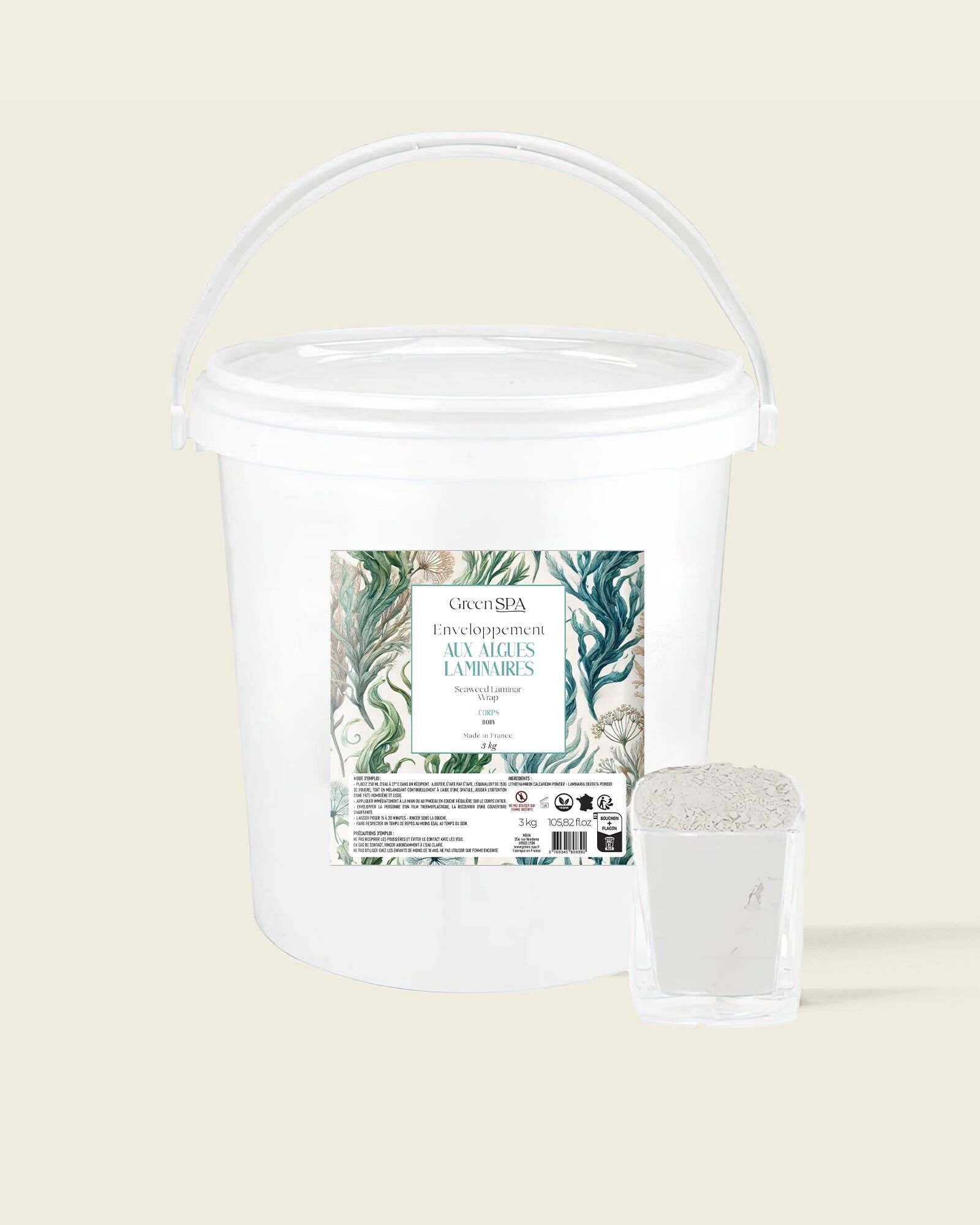 Laminaria Seaweed Wrap 3kg - Slimming and Remineralizing