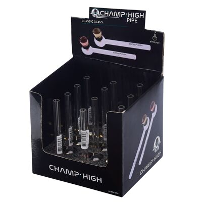 Tubo di vetro classico 12cm