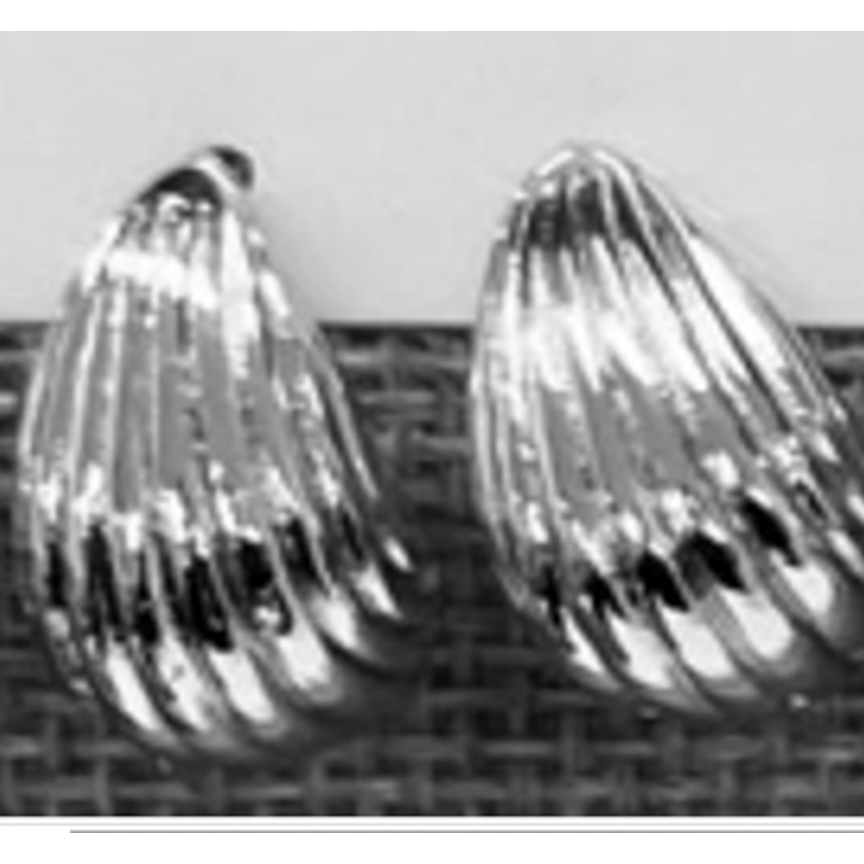 Orecchini Luxenter Overin finitura argento