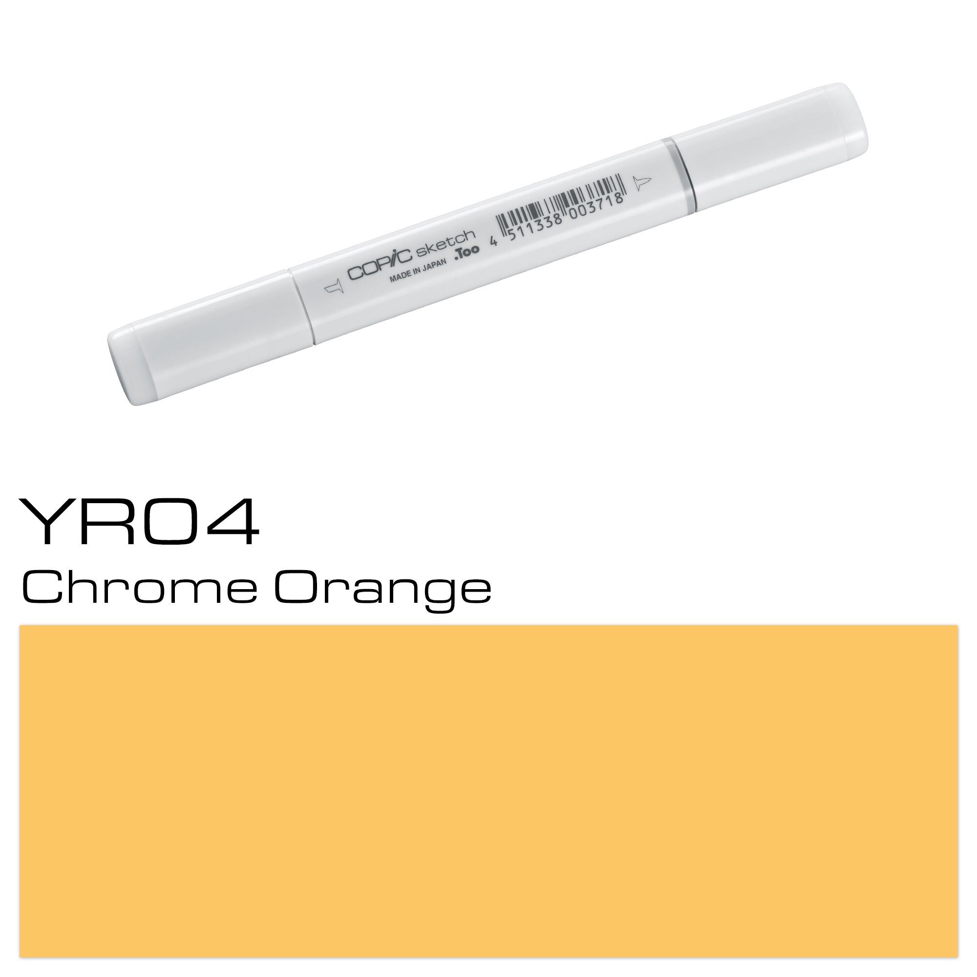 COPIC Sketch Farbmarker - (YR-04) Chromorange, Für Kunst & Handwerk, Ausmalen, Grafiken, Textmarker, Design, Anime, Profis & Anfänger, Künstlerbedarf & Malbücher