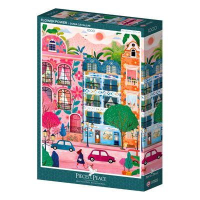 Puzzle da 1000 pezzi - Flower Power