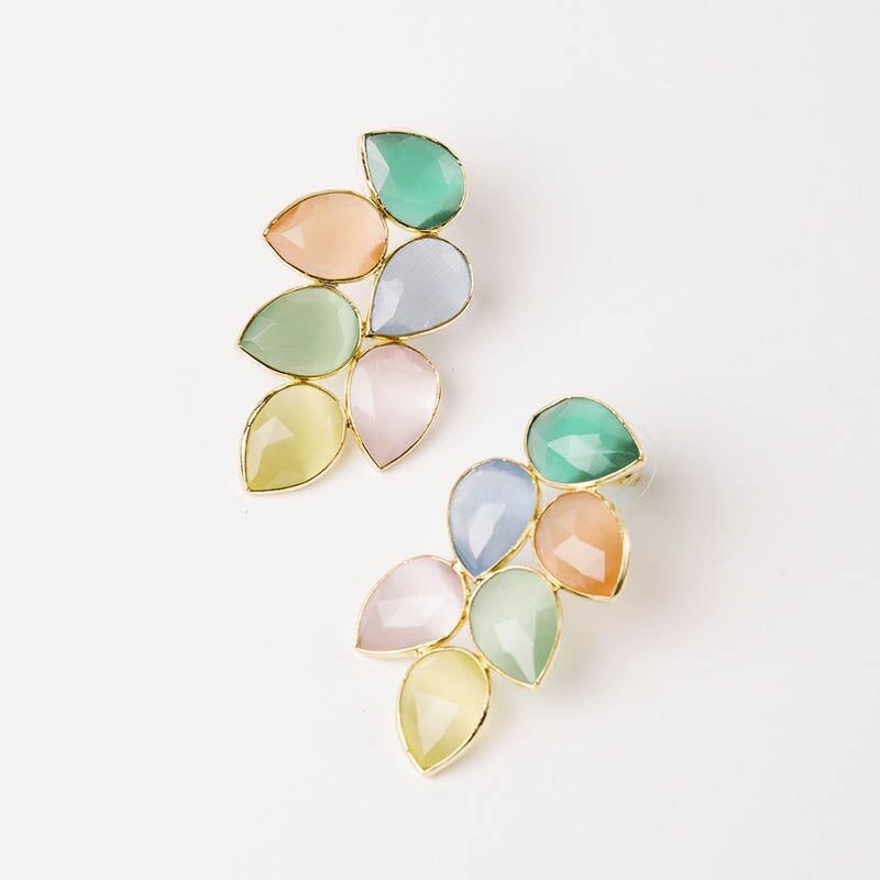 Ohrringe Thailand Ed. Limitiertes weiches Mehrfarbig