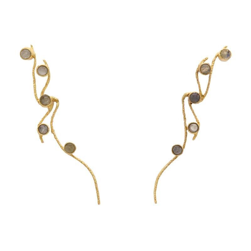 Zadar Kleine Mondstein-Ohrringe