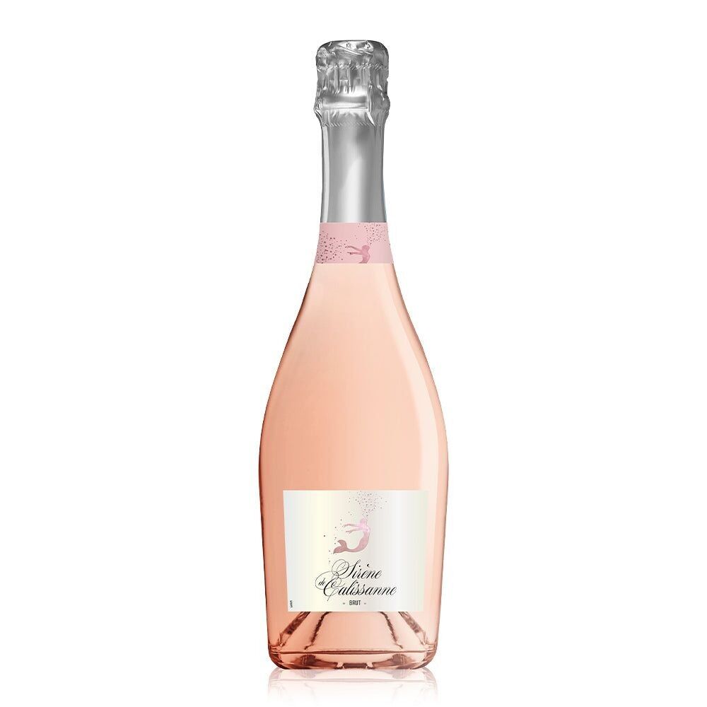 Vino espumoso rosado La Sirène de Calissanne - AOP Coteaux d'Aix-en-Provence - 0,75 l