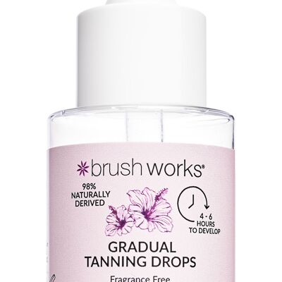 Gotas bronceadoras graduales de Brushworks - 30 ml
