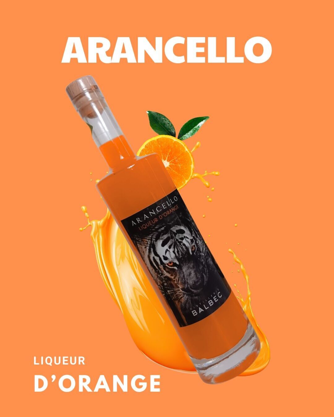 Liqueur d'orange Normande 50 cl / 30 °