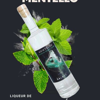 Liqueur de menthe poivrée