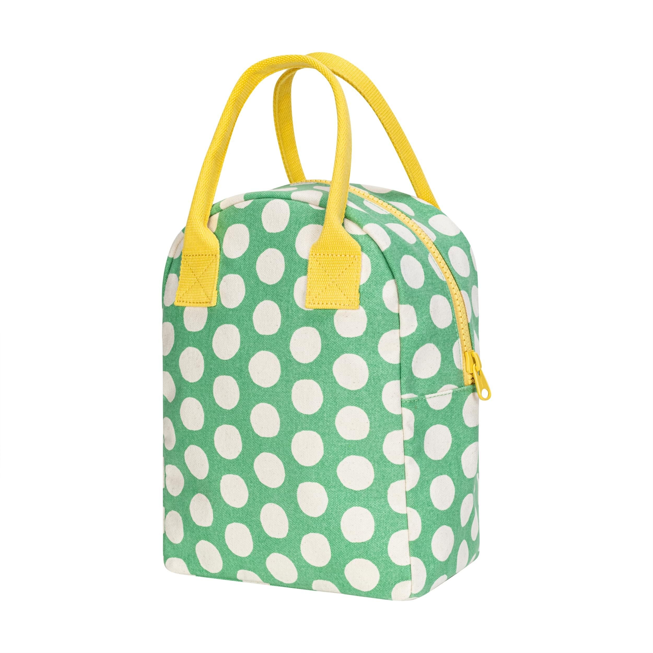 Fluf - Zipper Lunch Dot Green