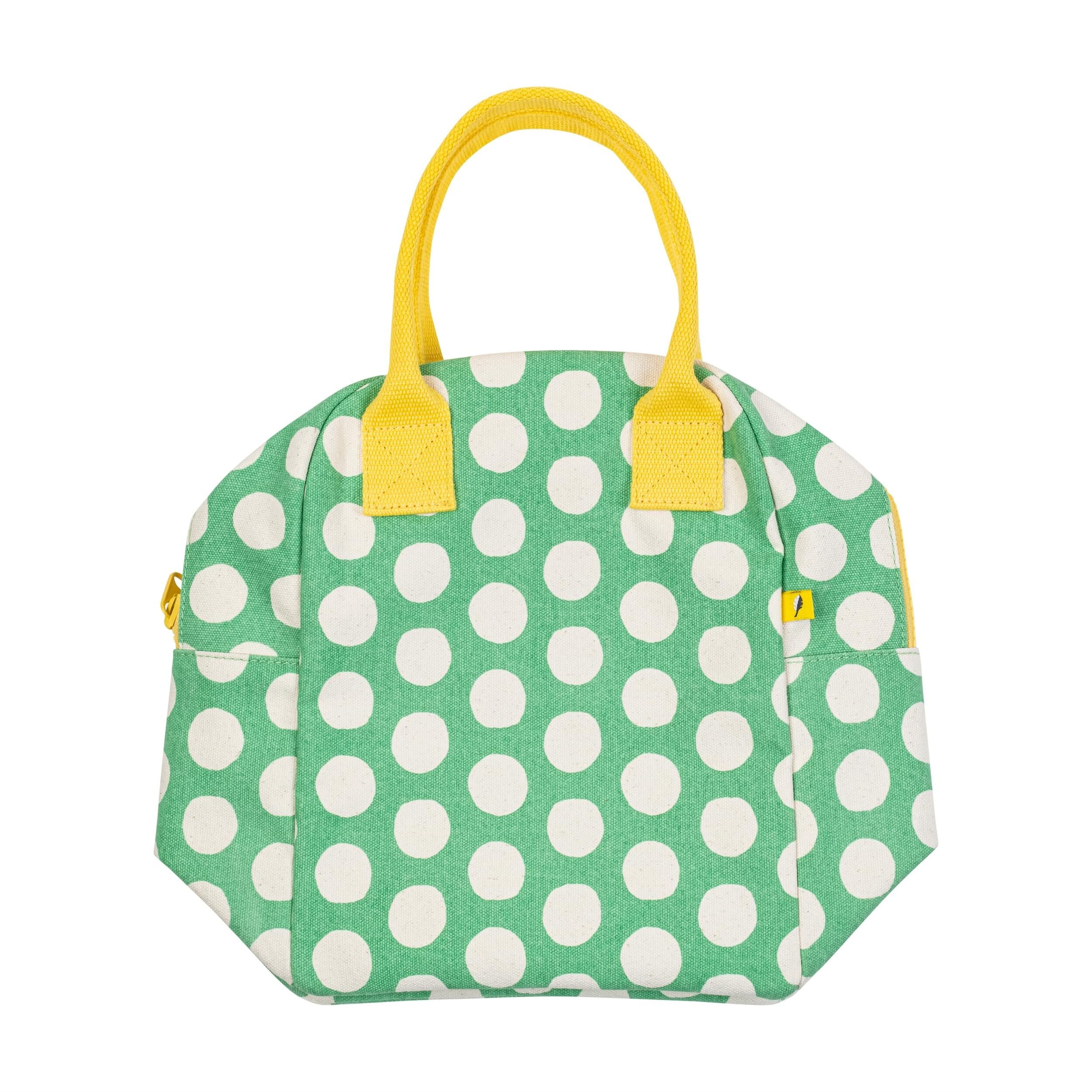 Fluf - Zipper Lunch Dot Green