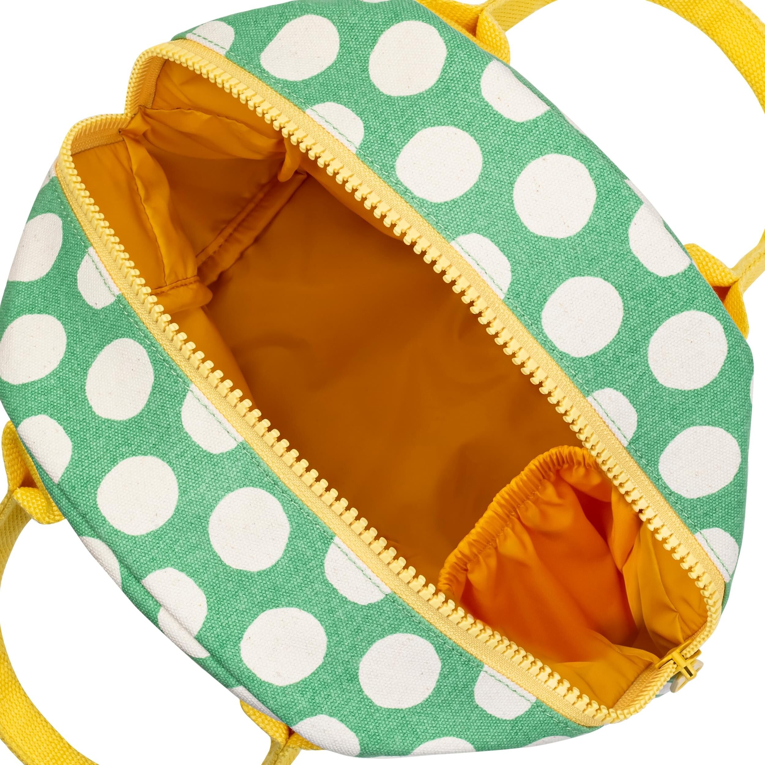 Fluf - Zipper Lunch Dot Green