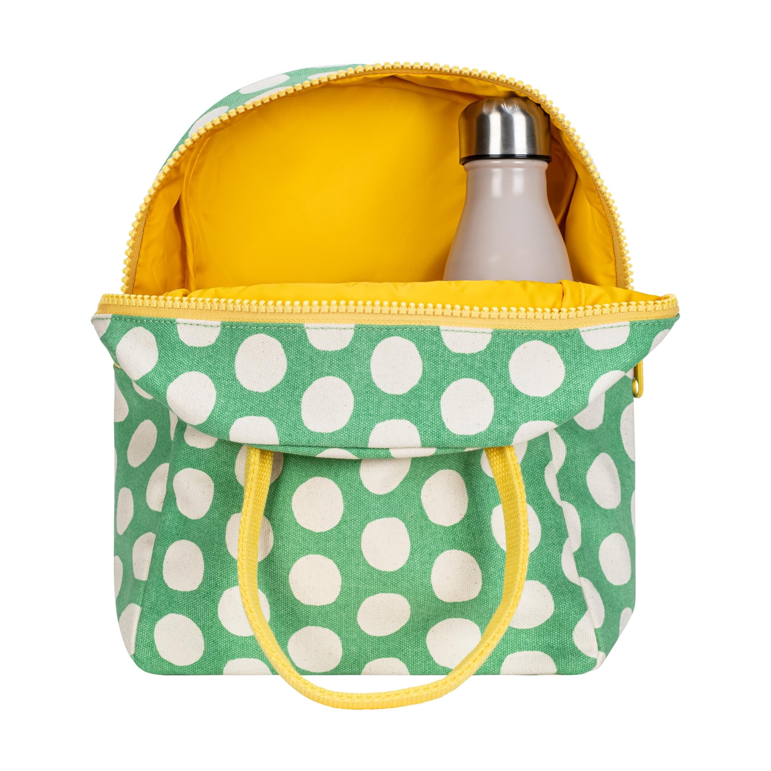 Fluf - Zipper Lunch Dot Green
