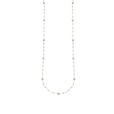 Collar Luxenter Xyaz acabado oro amarillo 18k