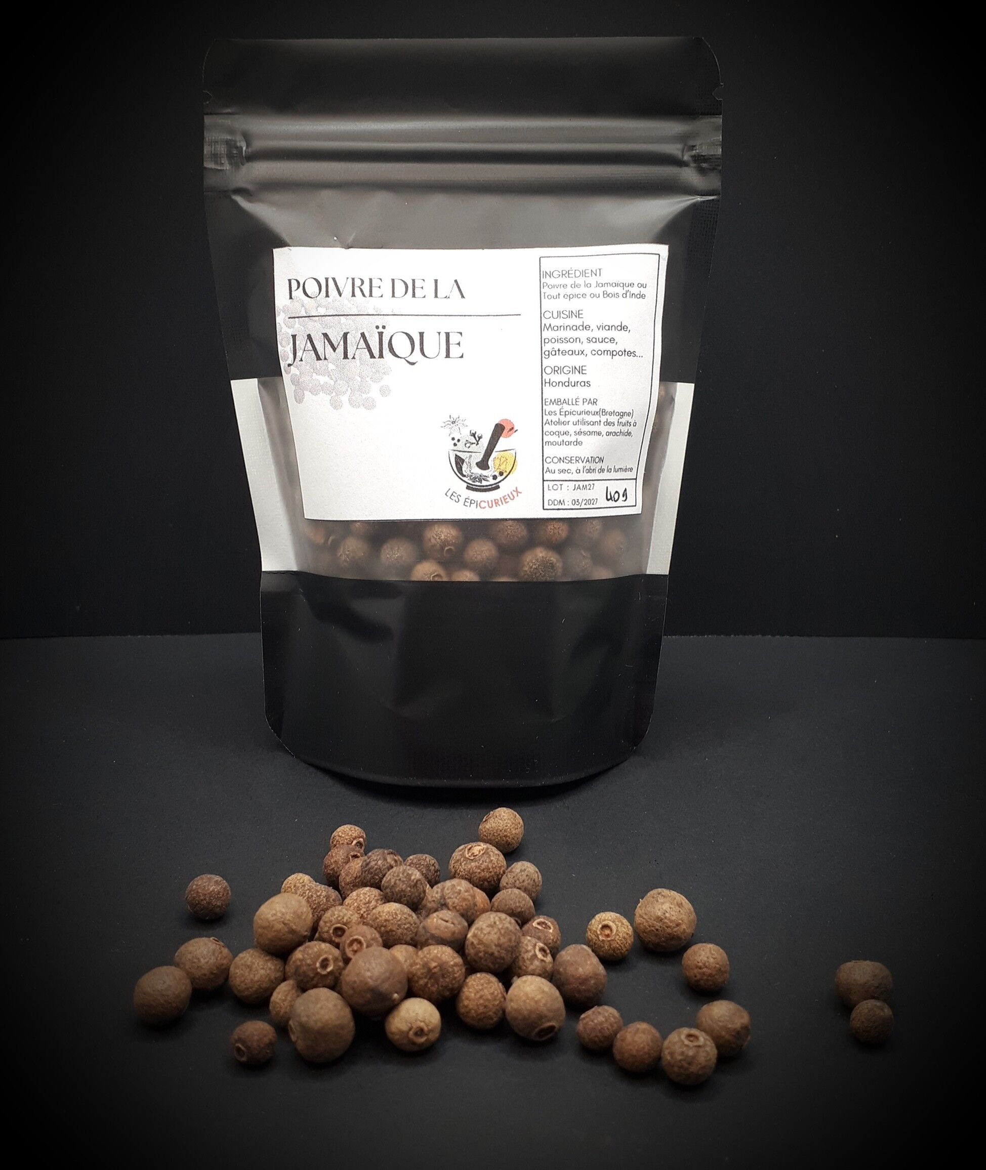 Pepe giamaicano o legno indiano