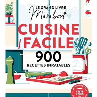 Libro - El gran libro de cocina fácil de Marabout