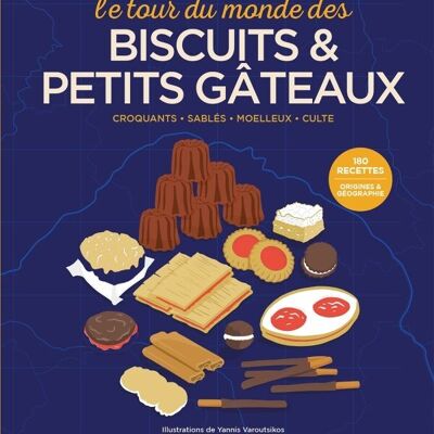 Libro - Il giro del mondo dei biscotti e dei cupcake