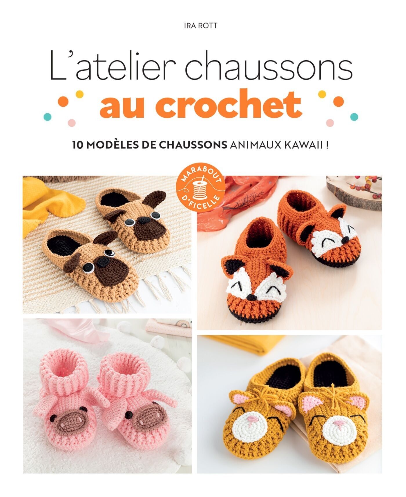 Livre L'atelier chaussons au crochet