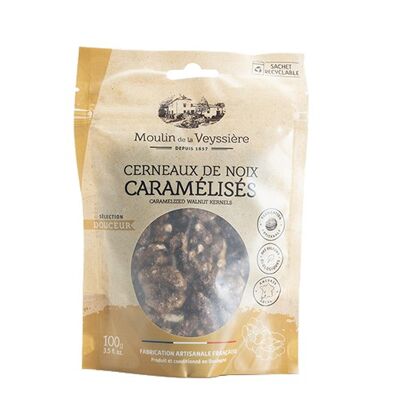 Gherigli di noci caramellati - 100 g