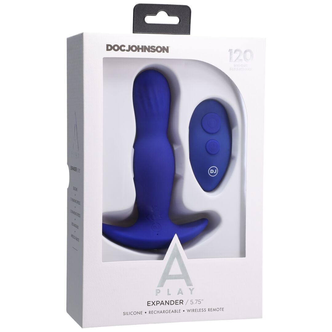 Expander - Plug anale in silicone con telecomando