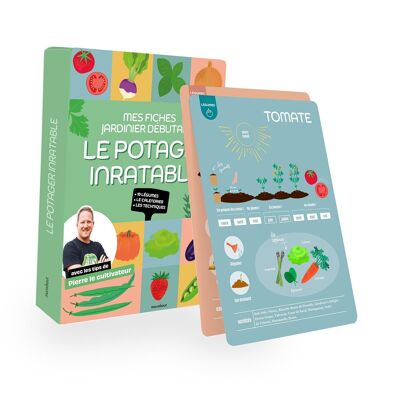 Livre - Les fiches du jardinier débutant - Au potager