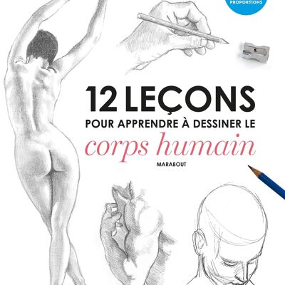 Libro - 12 lecciones para aprender a dibujar el cuerpo humano