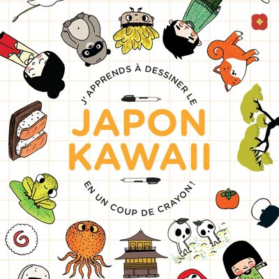 Libro - Aprendo a dibujar kawaii Japón
