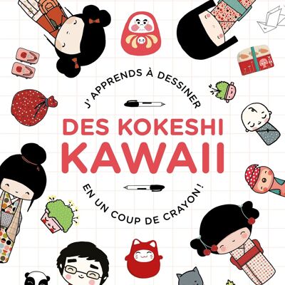 Libro - Dibujo kokeshi kawaii